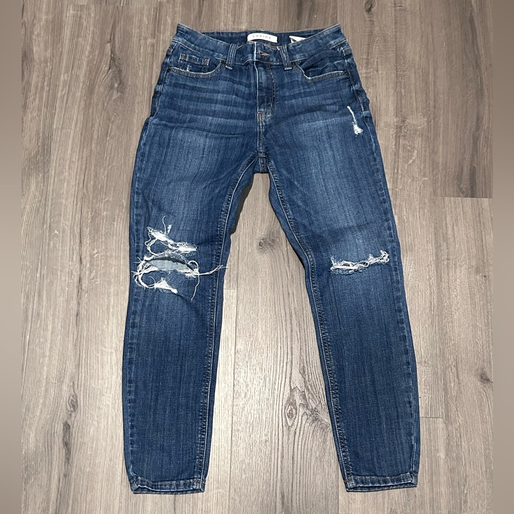 ❥𝐞𝐮𝐧𝐢𝐧𝐚: Clara High Rise Skinny Crop Jeans